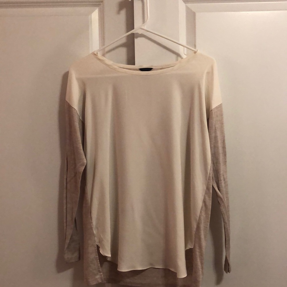 Loft two tone shirt